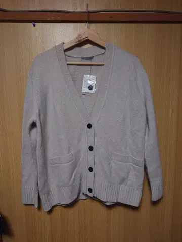 [ 새상품 ] theory luxe 24FW 가디건 베이지 계열 38/M