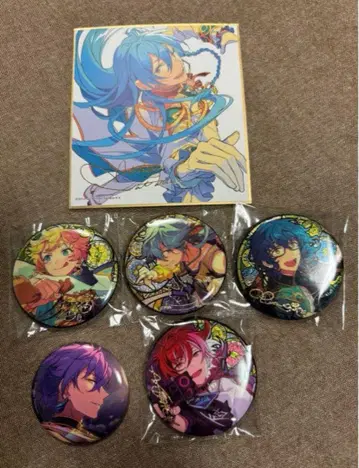 앙스타 캔 배지, 색지 세트, 카드 세트