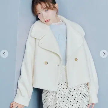 Lillian 캐럿 컬리 숏코트