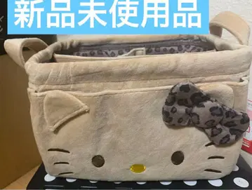 [택 포함 새상품] 시마무라 산리오 헬로키티 보관 케이스 브라운