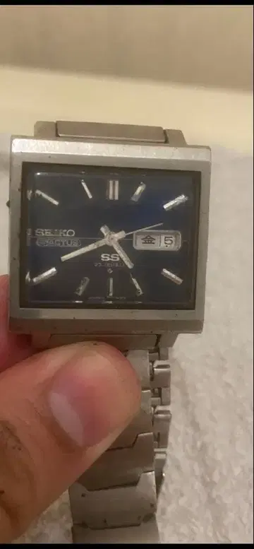 정크 SEIKO 세이코 5 액타스 SS 작동 있음