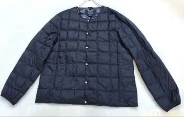 컨디션 최상 TAION 다운 자켓 블랙 빅 사이즈 XL 남성용