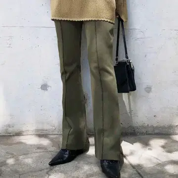 새상품급 Ameri THERMAL BOOT CUT PANTS 플레어 팬츠