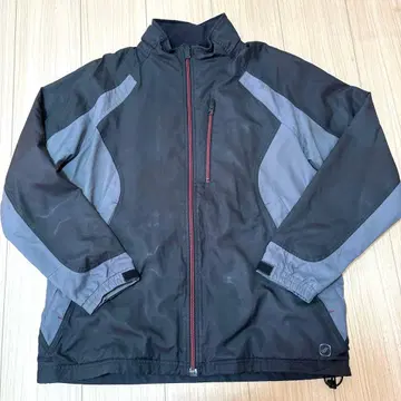 슈퍼스타 블랙/그레이 나일론 자켓 L835번