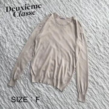 [새상품급] 두지엠 클라세 실크 니트 풀오버 크루넥