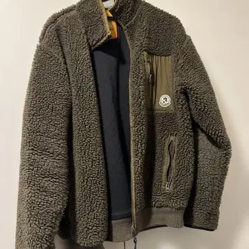 kissmark 플리스 자켓 L 올리브