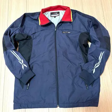 XTS 나일론 자켓 L 사이즈 네이비/레드