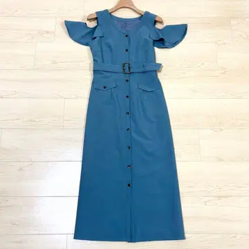 프로포션 바디 드레싱 오픈 숄더 타이트 원피스 S 사이즈