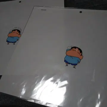 짱구는 못말려(크레용 신짱) 애니메이션 셀화 2장