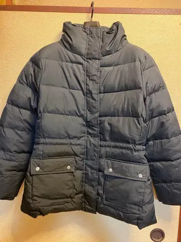 GAP 블랙 다운 자켓 L