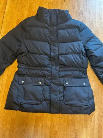 GAP 블랙 다운 자켓 L