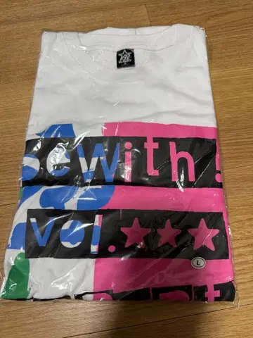 B'z PARTY 한정판 롱 슬리브 T셔츠 L 사이즈 B'z 파티