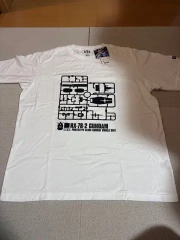 RX-78-2 건담 프라모델 티셔츠 XL