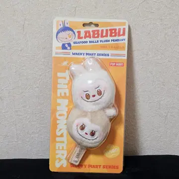 POP MART LABUBU 봉제 인형 펜던트