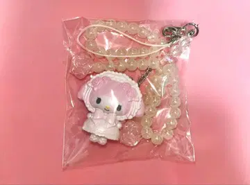 산리오 화이트 프릴 디자인 시리즈 시크릿 스트랩