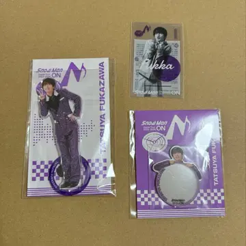 후카사와 타츠야 굿즈 (아크릴 스탠드, 스티커) 묶음 판매