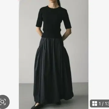 STYLEMIXER 스타일믹서 셔링 포켓 벌룬 스커트 S