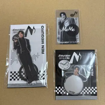 메구로 렌 굿즈 묶음 판매 아크릴 스탠드 스티커