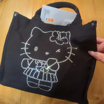 반짝반짝 키티 2way 토트백