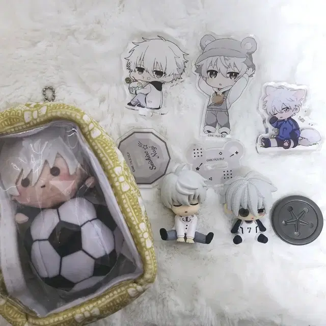 블루록 나기 세이시로 가챠 피규어 인형 아크릴 스탠드 코롯토