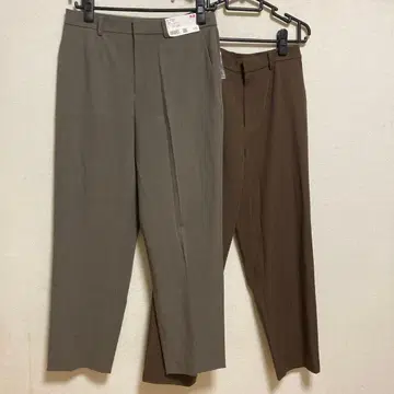 유니클로 스마트 앵클 팬츠 2개 세트