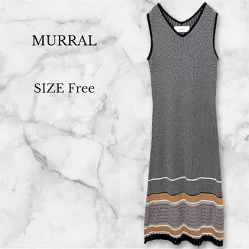 미러럴 밀피 유닛 드레스 맥시 길이 원피스 정가 3.3만