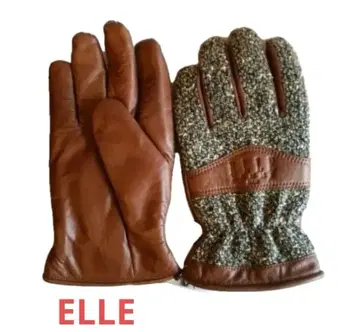 방한 ELLE 뛰어난 보온성 천연 가죽 장갑