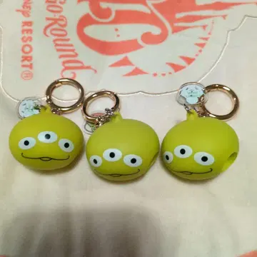 리틀 그린맨 키링 3개 세트