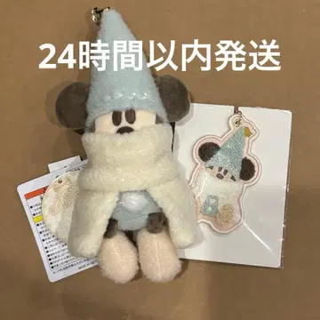 릴린린 인형 배지 마스코트 키링 스카이블루 디즈니