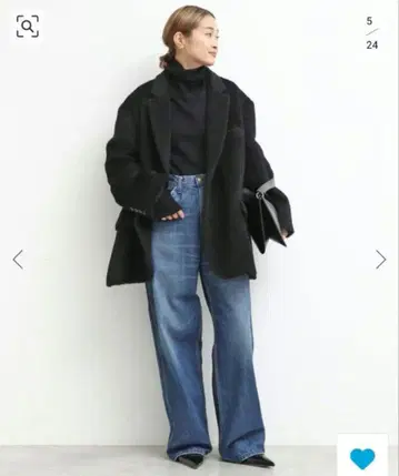 Deuxieme Classe dazzling 코트 샤기 코트