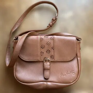 Mary Quant 브라운 숄더백