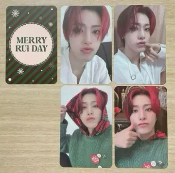 WEi 용하 MERRYRUiDAY SpecialAlbum 트레이딩 카드
