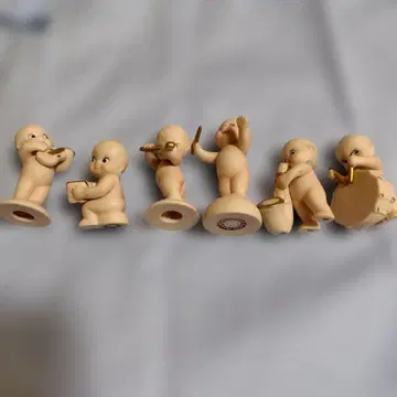 음악 테마 어린이 피규어 6체 세트