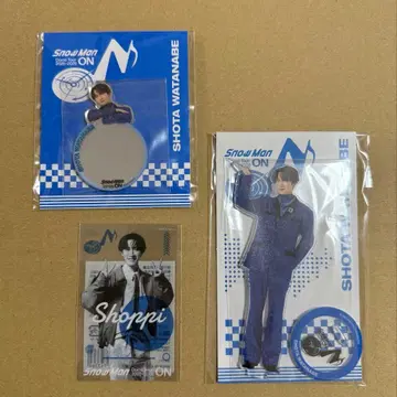 와타나베 쇼타 굿즈 묶음 판매 아크릴 스탠드 스티커