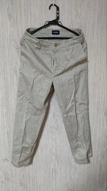 DESCENDANT 베이지 치노 팬츠