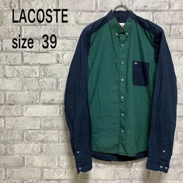 [ LACOSTE ] 라코스테 긴팔 셔츠 사이즈 39 멋짐