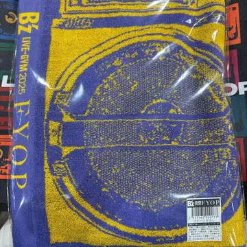 B'z LIVE-GYM 2025 -FYOP- 스테이지 타월