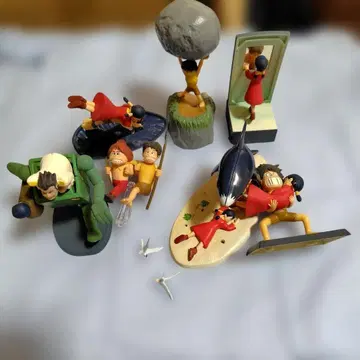 미래소년 코난 애니메이션 캐릭터 피규어 세트