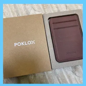 POKLOX magsafe 지갑 스탠드 남성용 iPhone