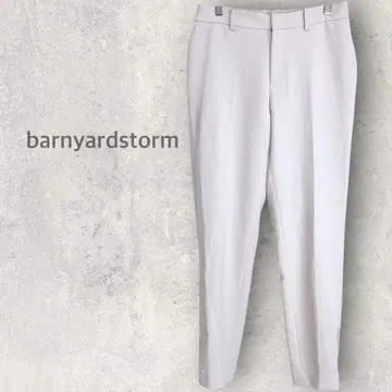 [밴야드 스톰] 테이퍼드 팬츠 S 센터 플리츠 캐주얼 팬츠