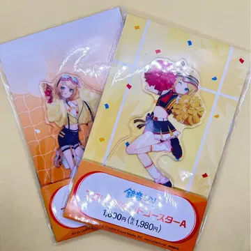 카가미네 린 아크릴 스탠드 코스터 훼미리마트 빅 B 프로세카