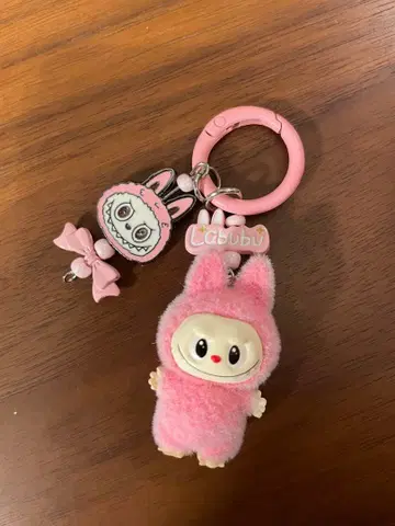 [ YUM님 ] Labubu 토끼 코스튬 키링 세트