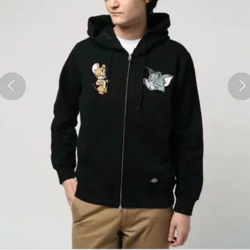 디즈니 톰과 제리 자수 후드티