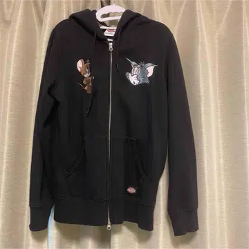 디즈니 톰과 제리 자수 후드티