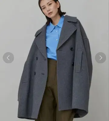 새상품급 캘런솔로지 피 코트