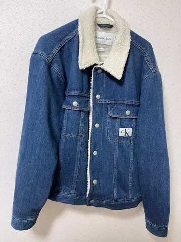 캘빈클라인 진스 데님 자켓 보아