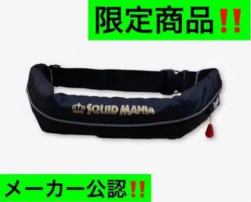 스퀴드매니아 구명 조끼 벚꽃 마크 부착