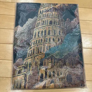 미세스 바벨탑 디자인 가챠 당첨 멀티 크로스