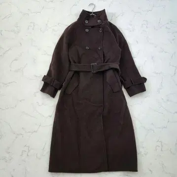 새상품급 basement online 스탠드 카라 코트