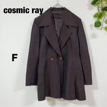코스믹 레이 자켓/다크 브라운 / 캐주얼 / 더블 브레스트